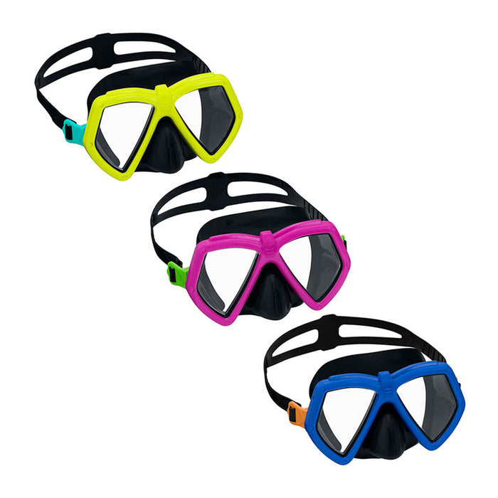 Bestway Mascara Buceo Infantil Correa Anatomica Color Surtido +3 Años Playa y Piscina 22011