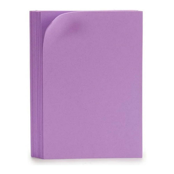 Goma Eva Violeta 65 x 0,2 x 45 cm 45 x 65 cm (10 Unidades) Diy - Do It Yourself Oficina