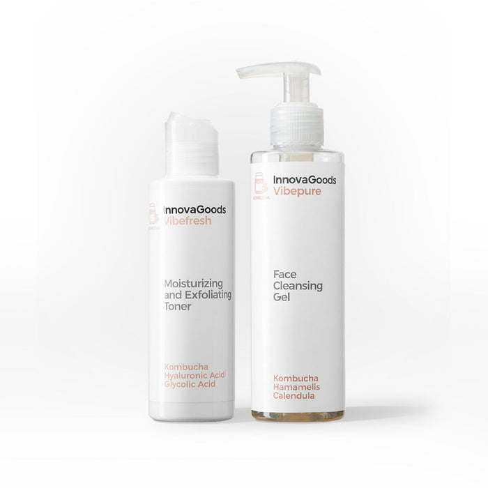 Pack Dúo de Limpieza Facial Kombucha Belleza Cosmética Natural