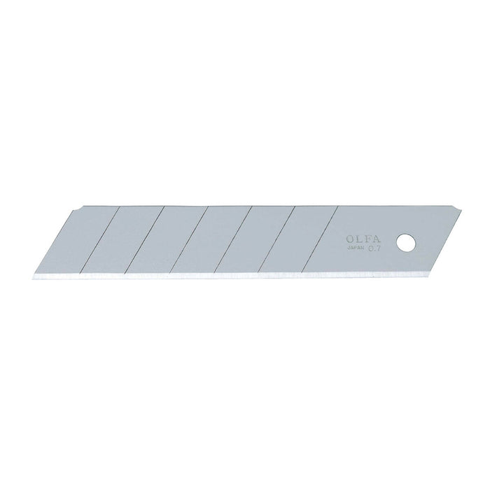 Hoja de Cuchilla Olfa HB-5B 25 mm troceable 5 Unidades Acero Plateado