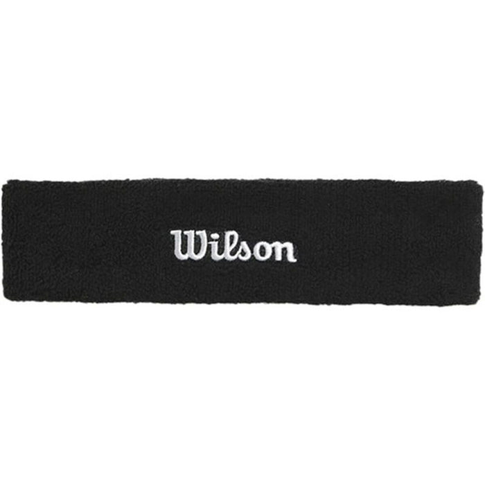 Cinta Deportiva para la Cabeza Wilson WU00019431BKA Negro Talla única