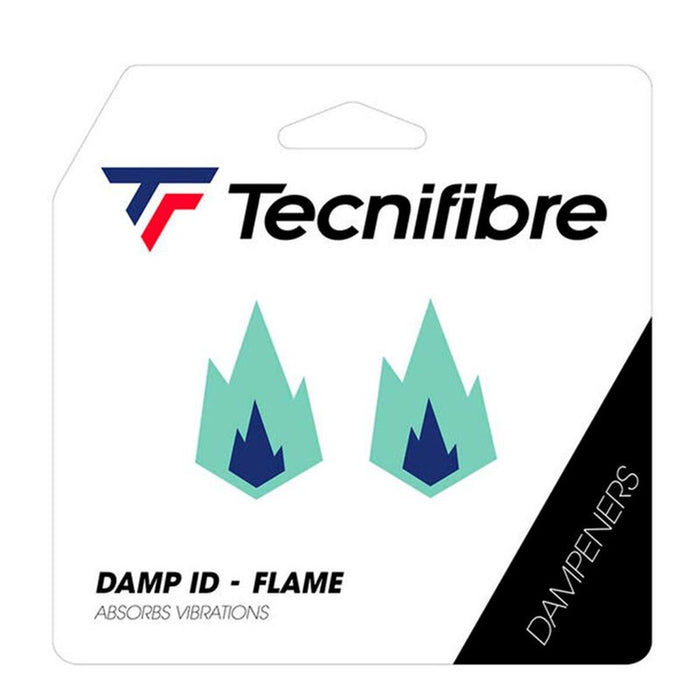 Antivibrador Tecnifibre Flame Damp Verde Talla única