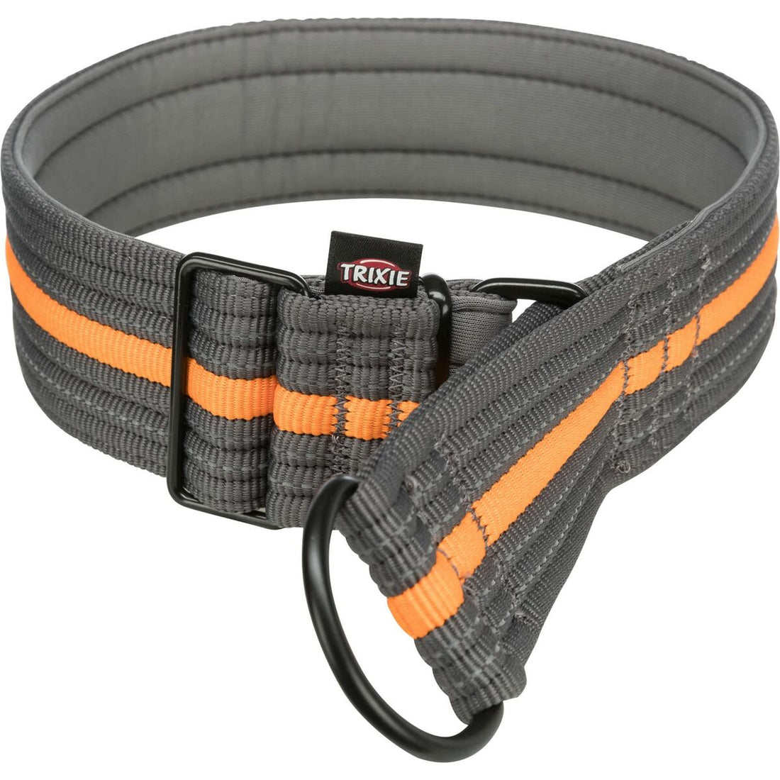 Collar de Adiestramiento para Perros Trixie Fusion Grafito Azul Océano M/L 38-48 cm Neopreno
