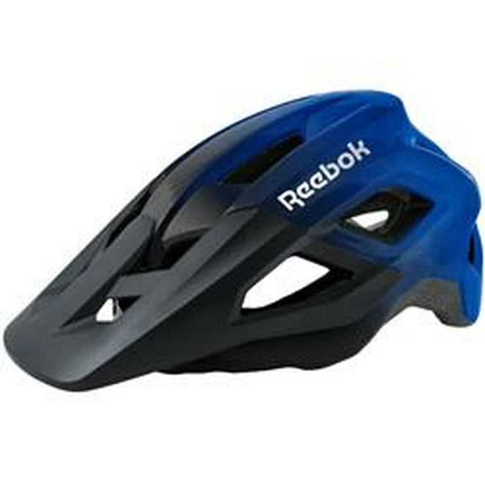 Casco de Ciclismo para Adultos Reebok Azul Negro Visera Policarbonato Talla única