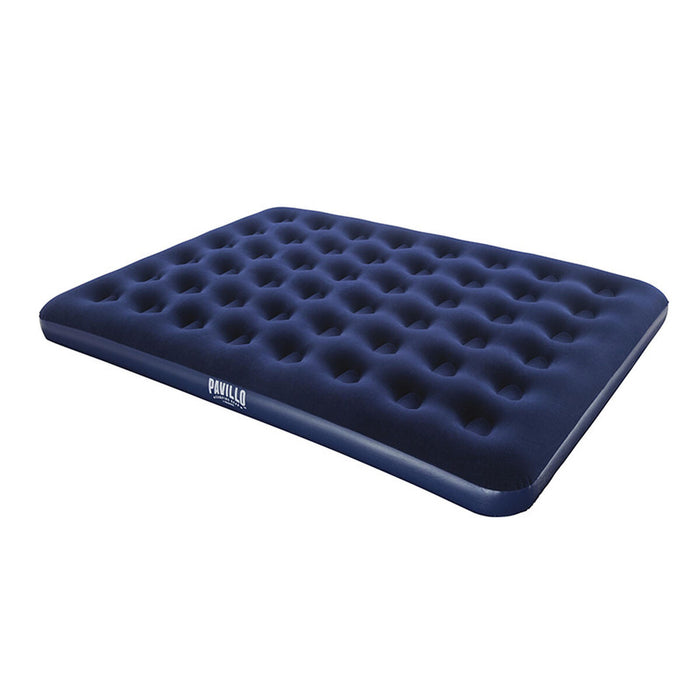 Bestway Colchon Queen 203x152x22 cm Hinchable y Camping 67003 Plástico Azul