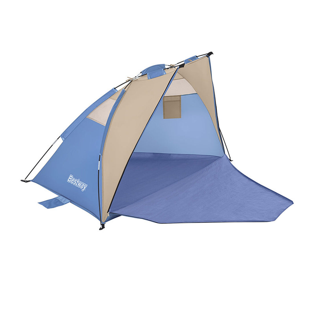 Bestway Tienda Polyester Fibra de Vidrio 200x100x100 cm Hinchable y Camping 68001 Azul