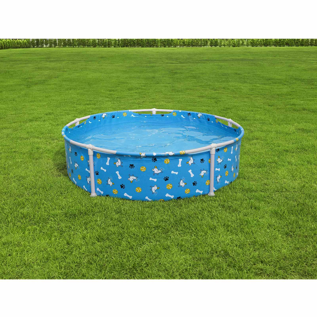 Bestway Piscina para mascotas sobre el suelo 122 x 30,5 cm Redondo