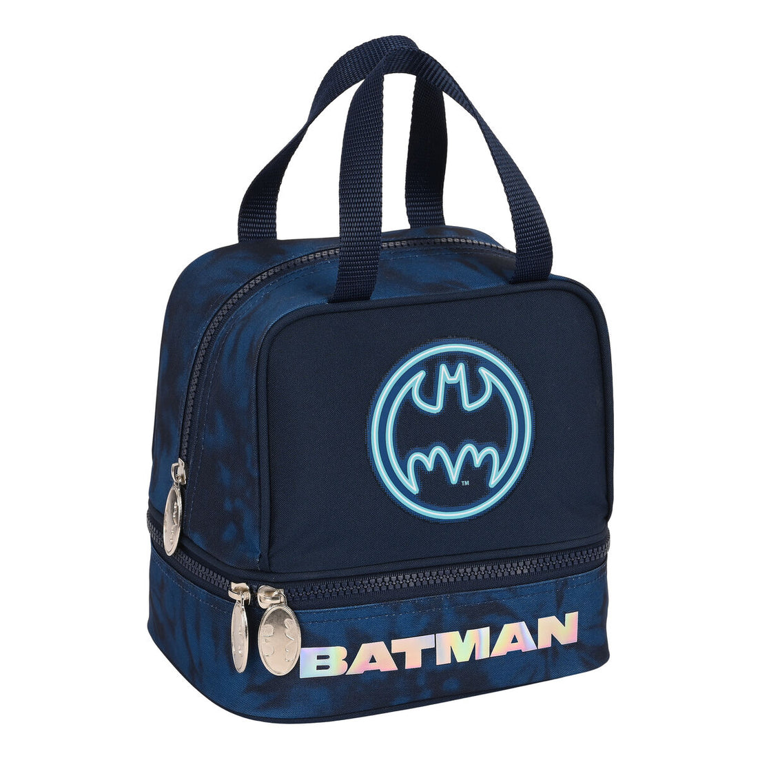 Portameriendas Batman Legendary Azul marino 20 x 15 cm
