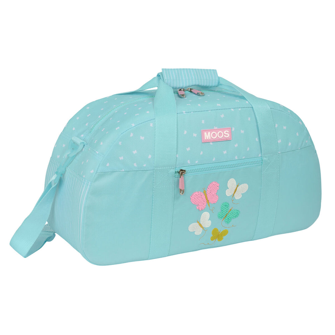 Bolsa de Deporte Moos Butterflies Azul claro 50 x 26 x 20 cm Reciclable