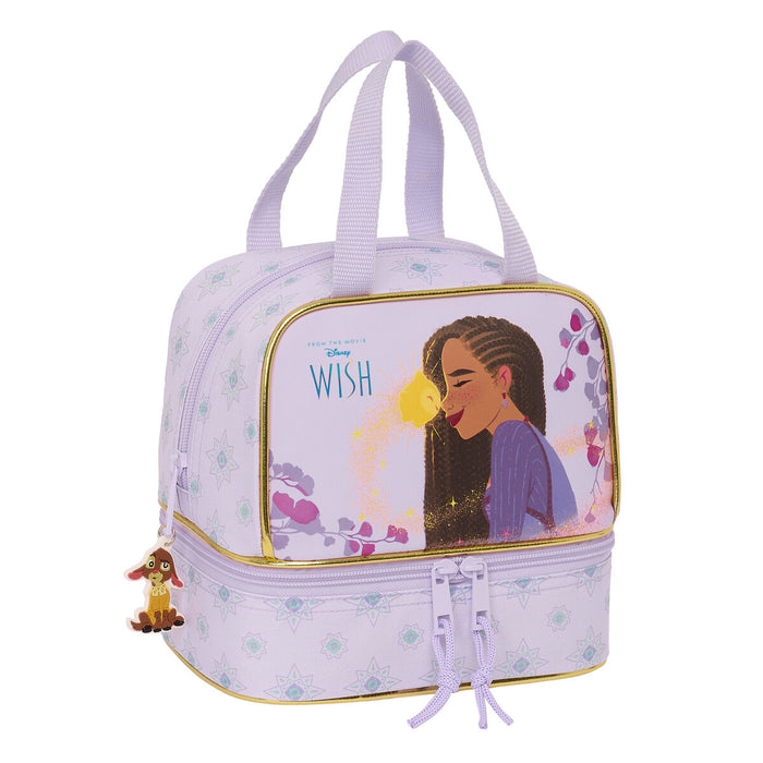 Portameriendas Wish Lila 20 x 15 cm