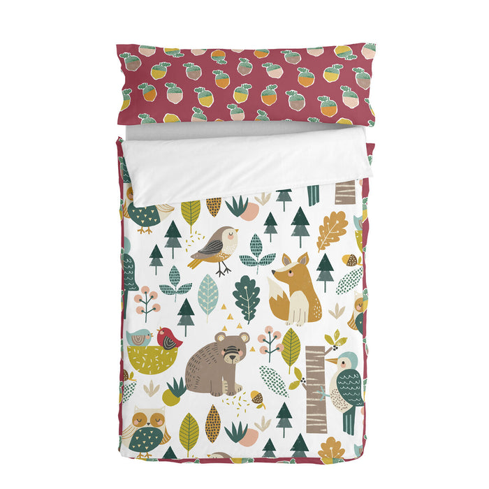 Saco Nórdico con Relleno HappyFriday Moshi Harvestwood Multicolor 42 x 20 x 50 cm
