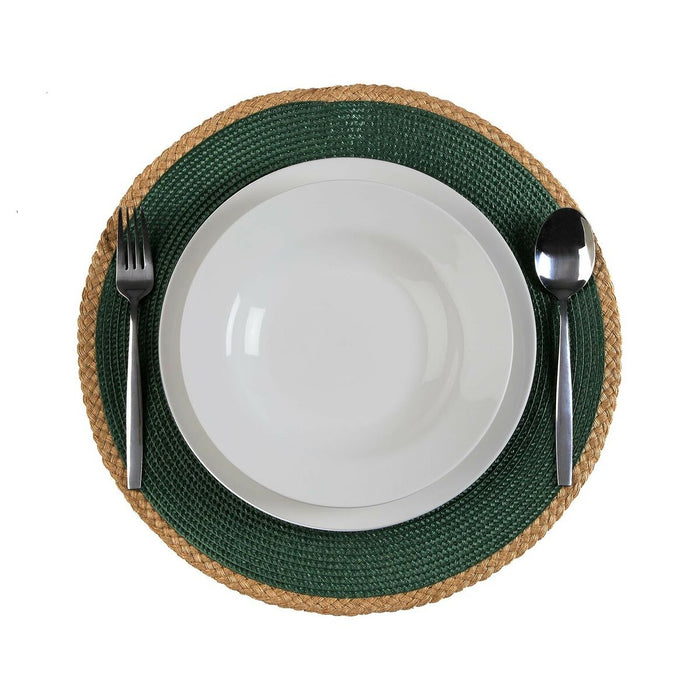 Salvamantel Verde Yute Polipropileno Jacinto de agua 38 x 38 cm
