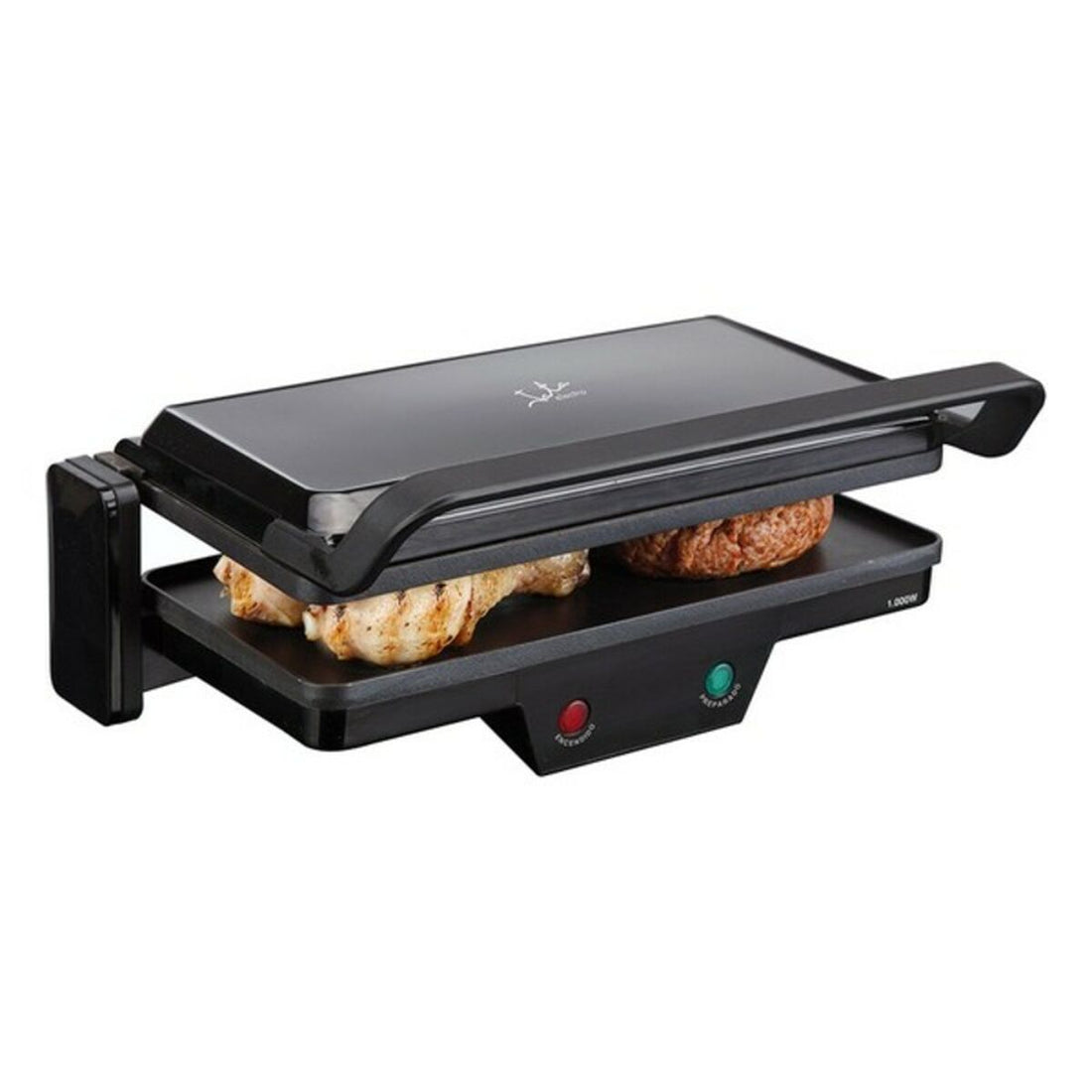 Grill JATA GR266 1000W Negro 1000 W Metal
