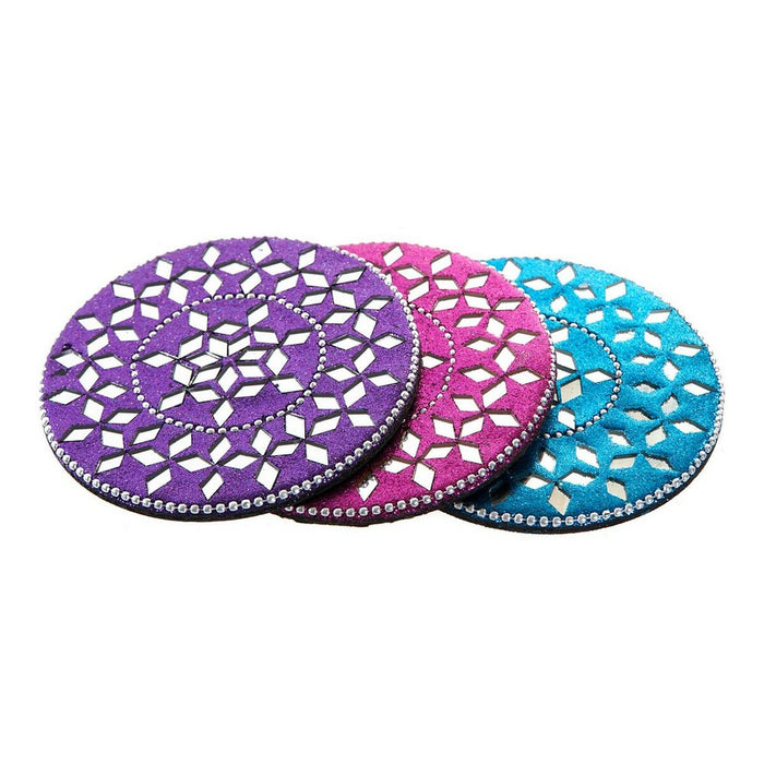 Posavasos Aluminio Madera MDF (3 pcs)
