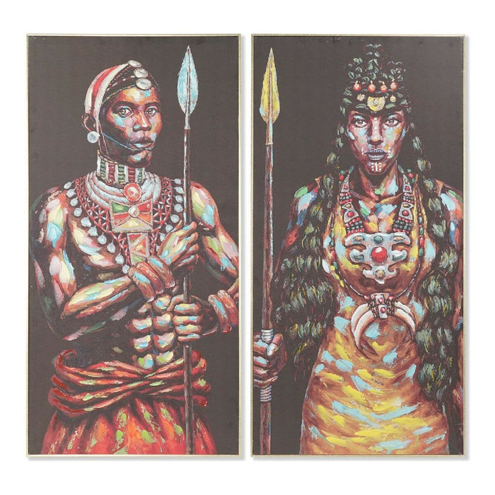 Lienzo Poliestireno Lienzo 60 x 5 x 120 cm Negro