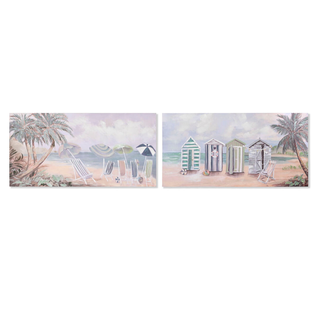 Lienzo Madera MDF 120 x 3 x 60 cm Playa