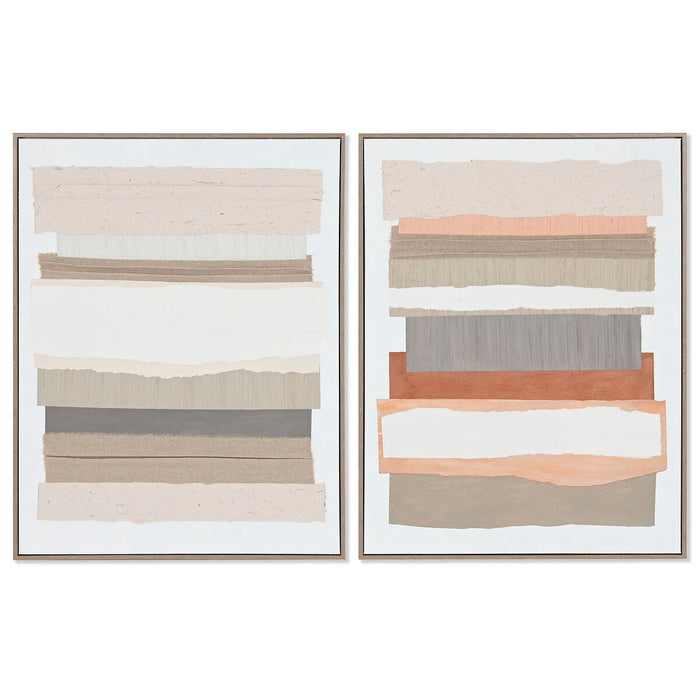 Lienzo Pino Lienzo 62 x 4,5 x 82 cm 62,3 x 4,5 x 82,3 cm Blanco