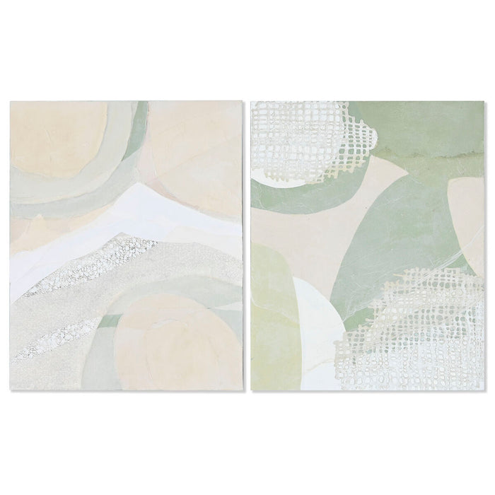 Lienzo Pino Lienzo 80 x 4 x 100 cm 80 x 3,8 x 100 cm Blanco