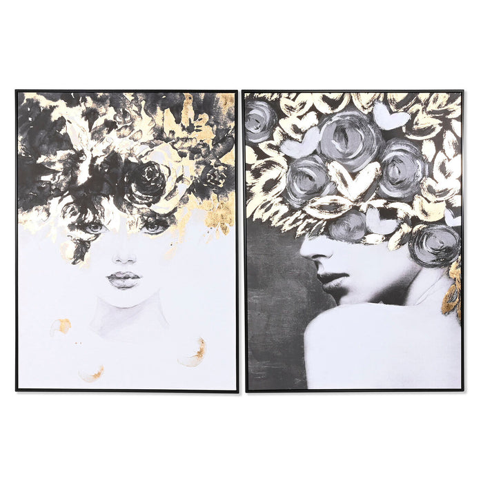 Lienzo Poliestireno Lienzo 103 x 4,5 x 143 cm Blanco