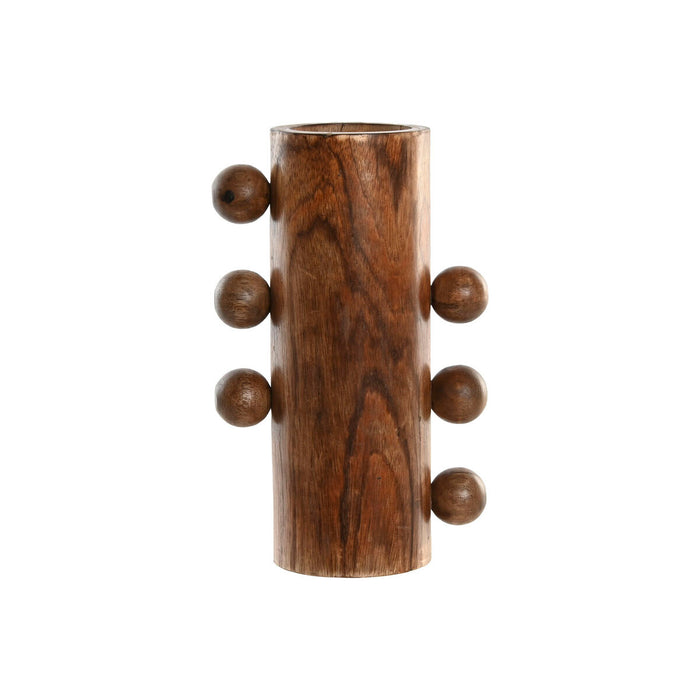 Jarrón Madera de mango 10 x 28 cm