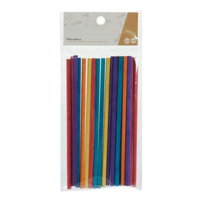 Palos Madera Multicolor Diy - Do It Yourself Vuelta al Cole