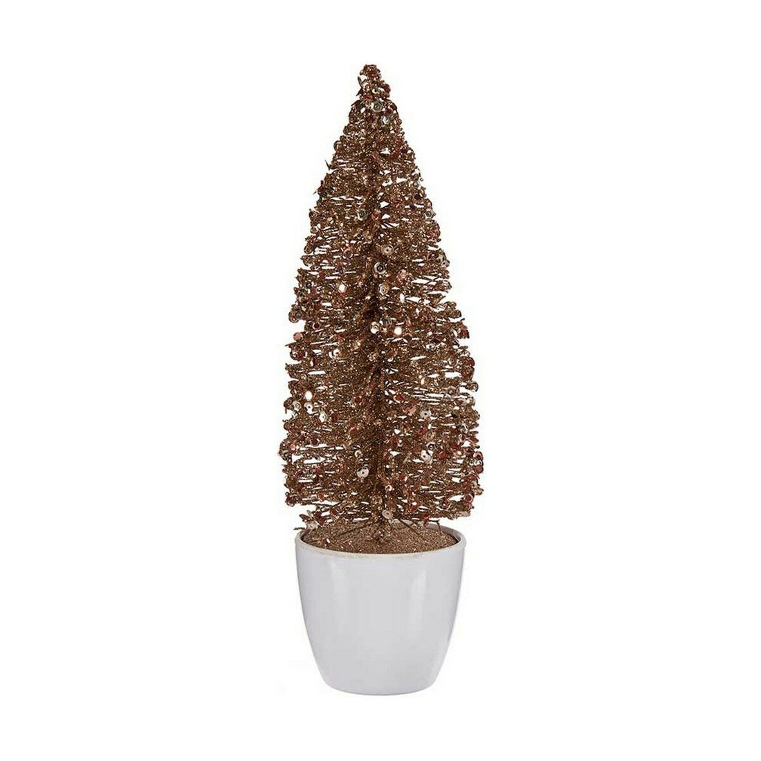 Árbol de Navidad Bronce Dorado Plástico 9 x 28 x 9 cm Pequeño