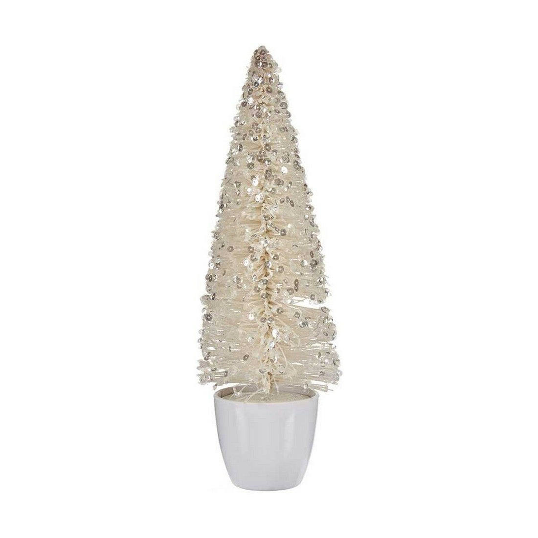 Árbol de Navidad Blanco Plástico 10 x 33 x 10 cm