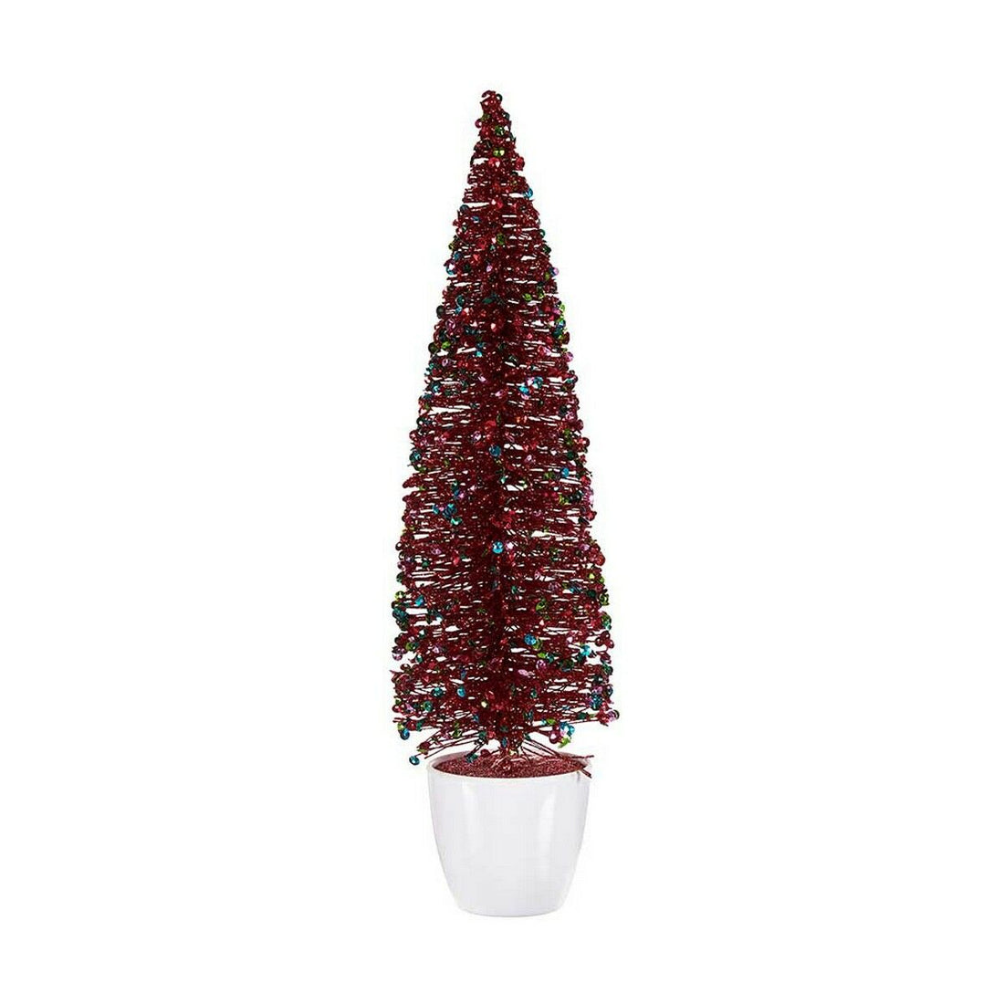 Árbol de Navidad Azul Fucsia Plástico 10 x 38 x 10 cm