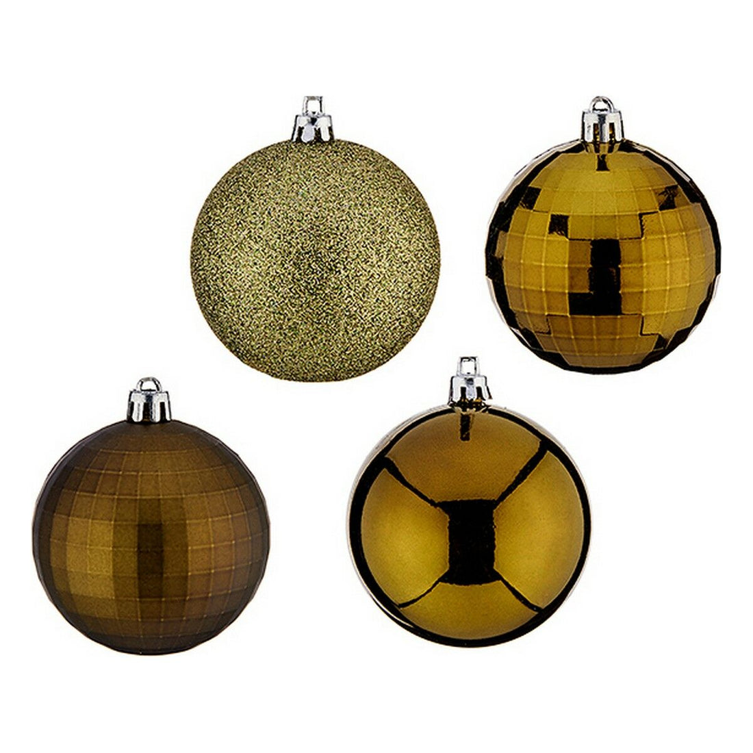 Bolas de Navidad Verde PVC Ø 7 cm 50 Unidades