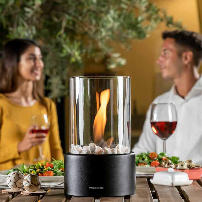 Chimenea de Mesa de Bioetanol Decorativa Heatfir Vidrio Aire Libre / Camping Estilo Zen