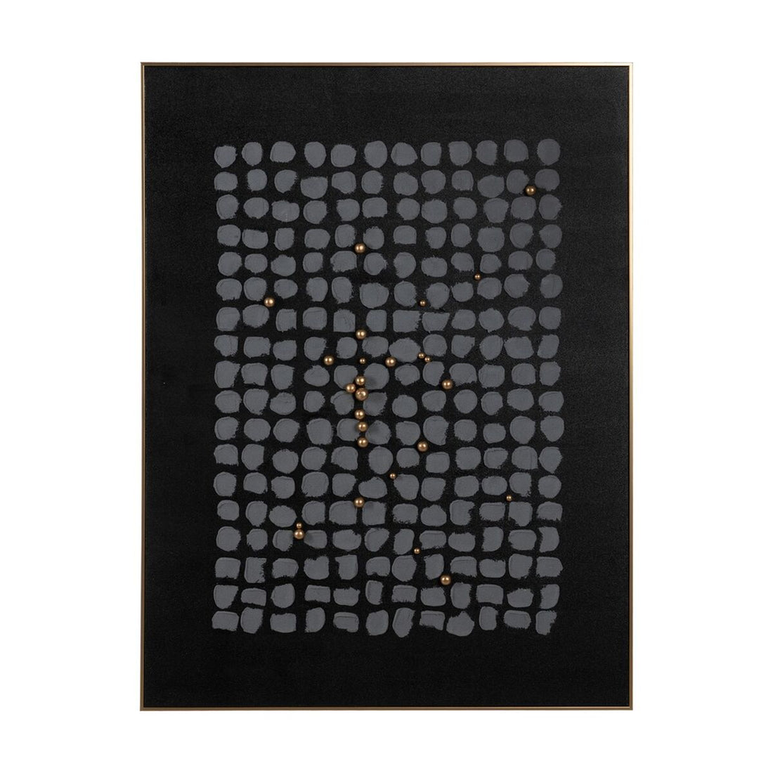 Lienzo Poliestireno Lienzo 90 x 3,5 x 120 cm Negro