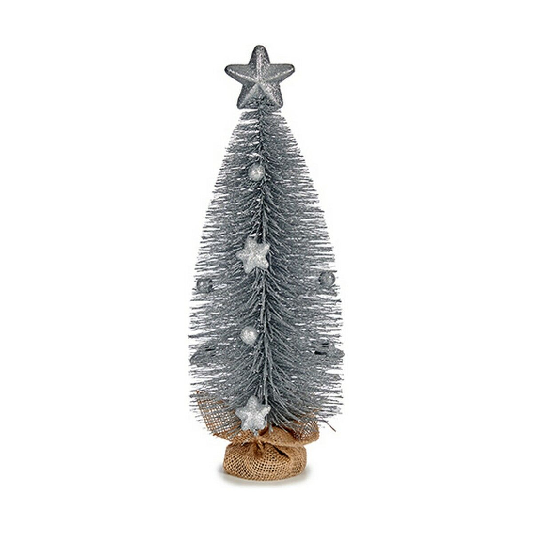 Árbol de Navidad con Estrella FG20-19WS024 Plateado 13 x 41 x 13 cm