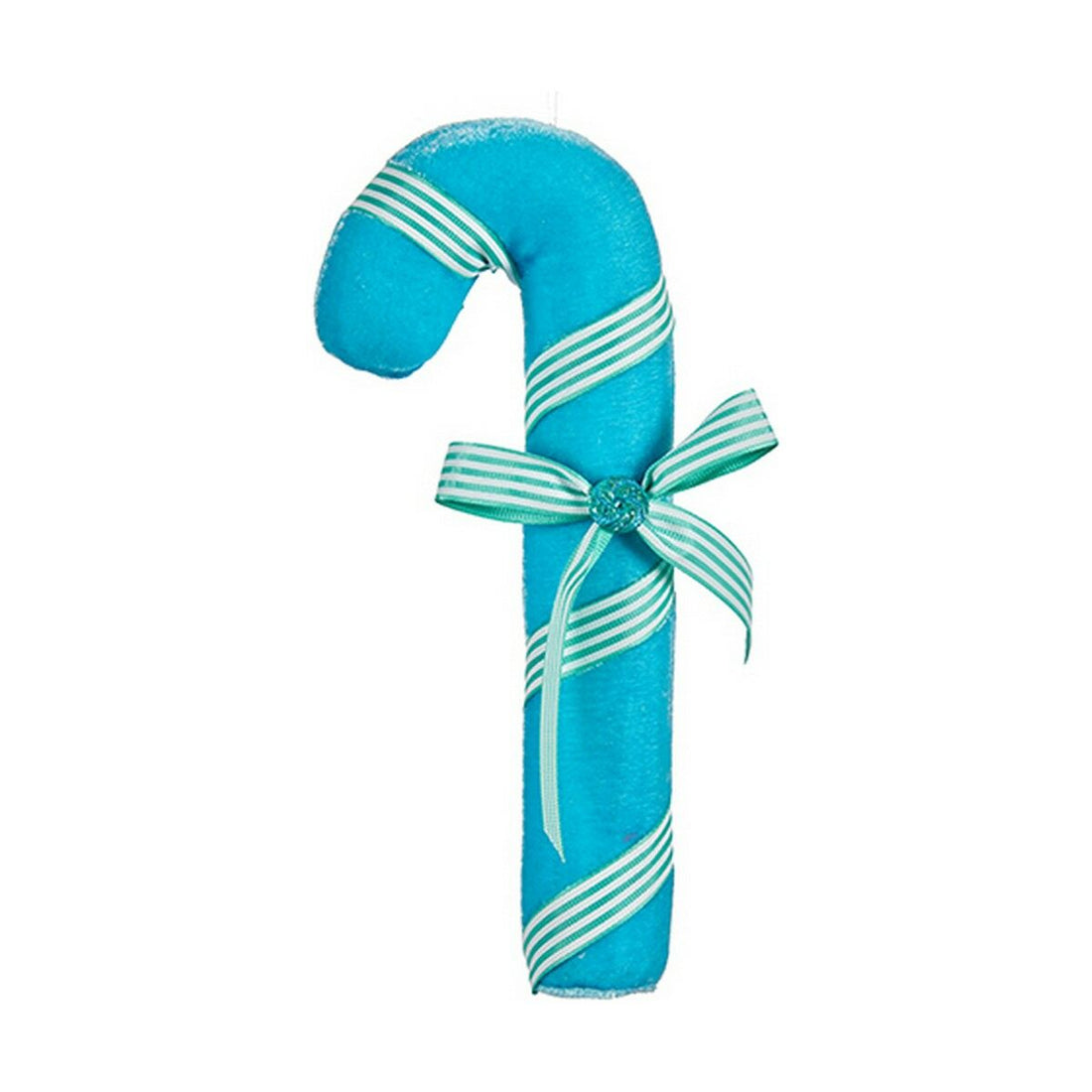 Adorno Navideño Azul Bastón 9 x 4 x 23 cm
