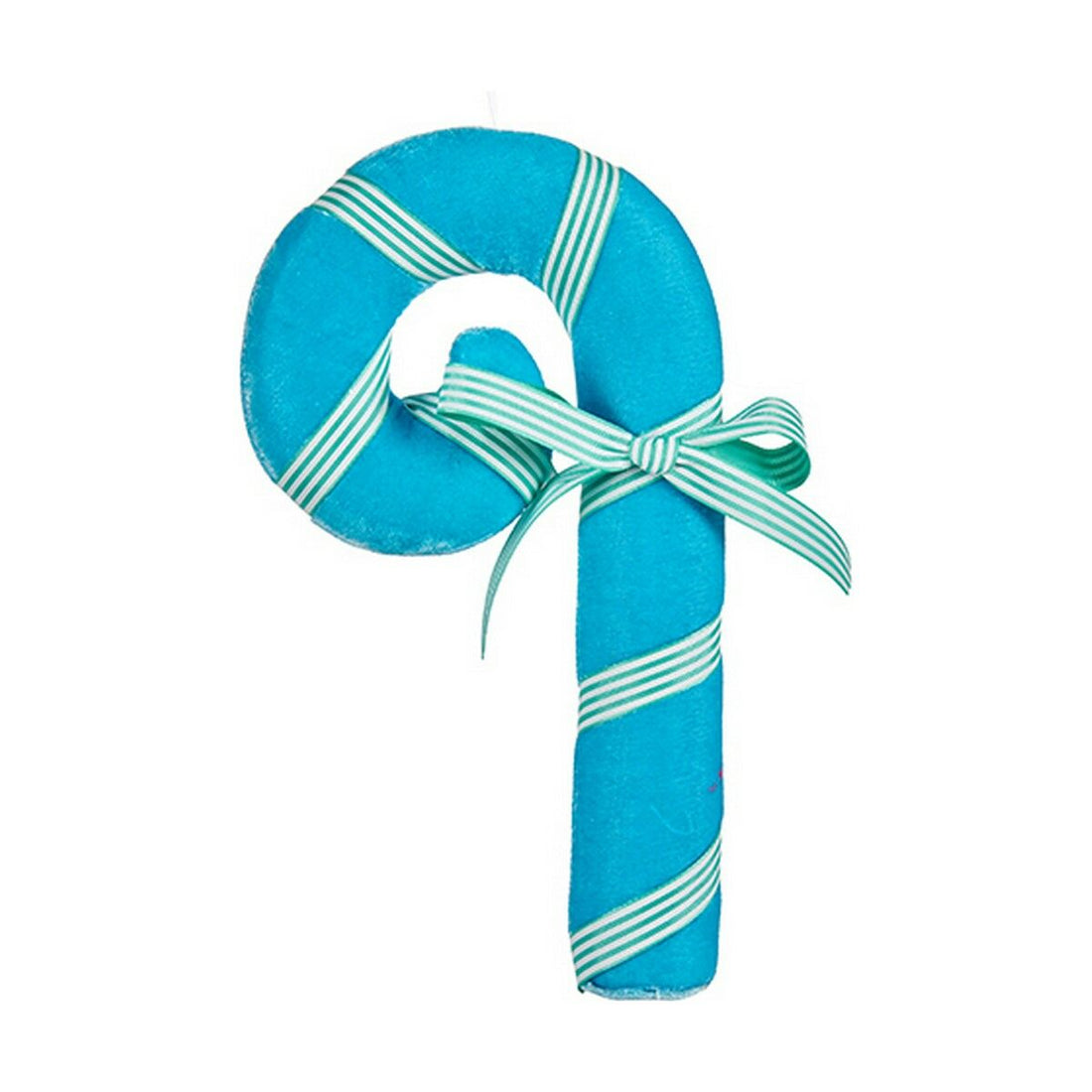 Adorno Navideño Azul Bastón 15 x 4 x 27 cm