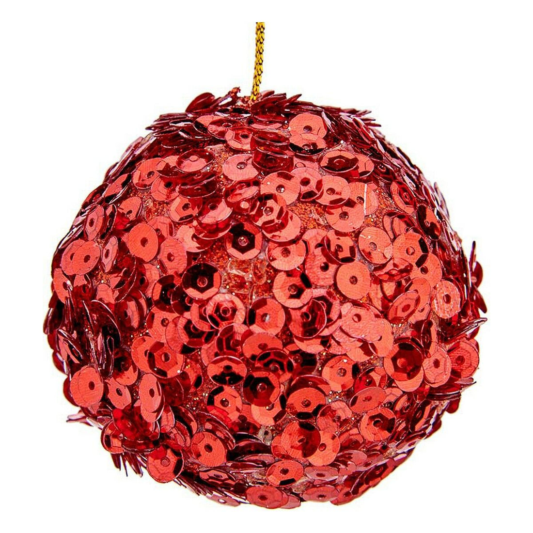 Bolas de Navidad Rojo Plástico Ø 10 cm 6 Unidades