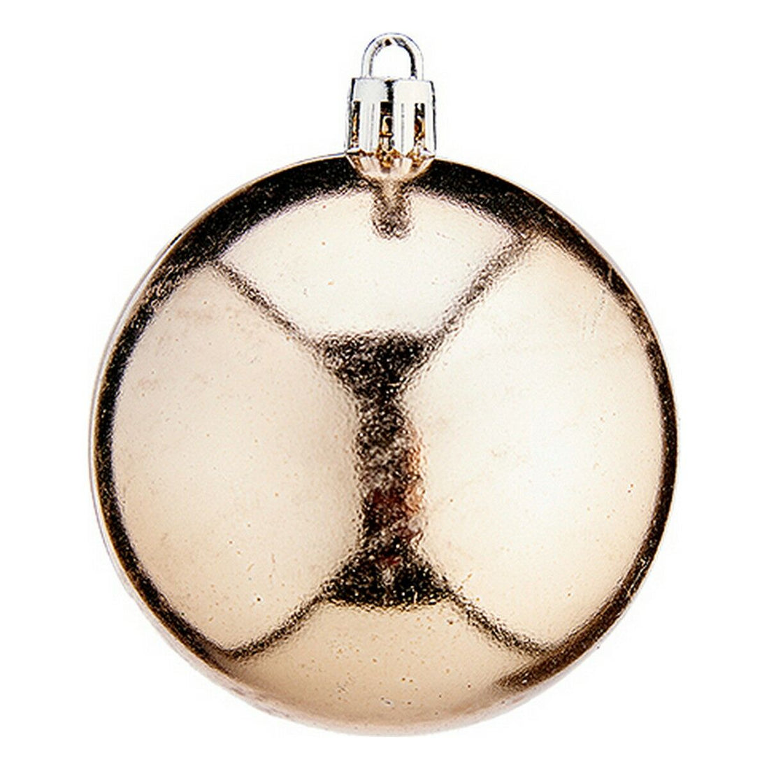 Bolas de Navidad 00476-6 Champagne Plástico Ø 7 cm 12 Unidades