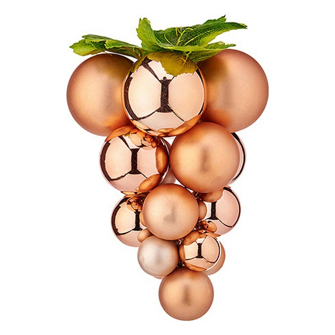 Bola de Navidad Cobre Plástico Uvas Pequeño