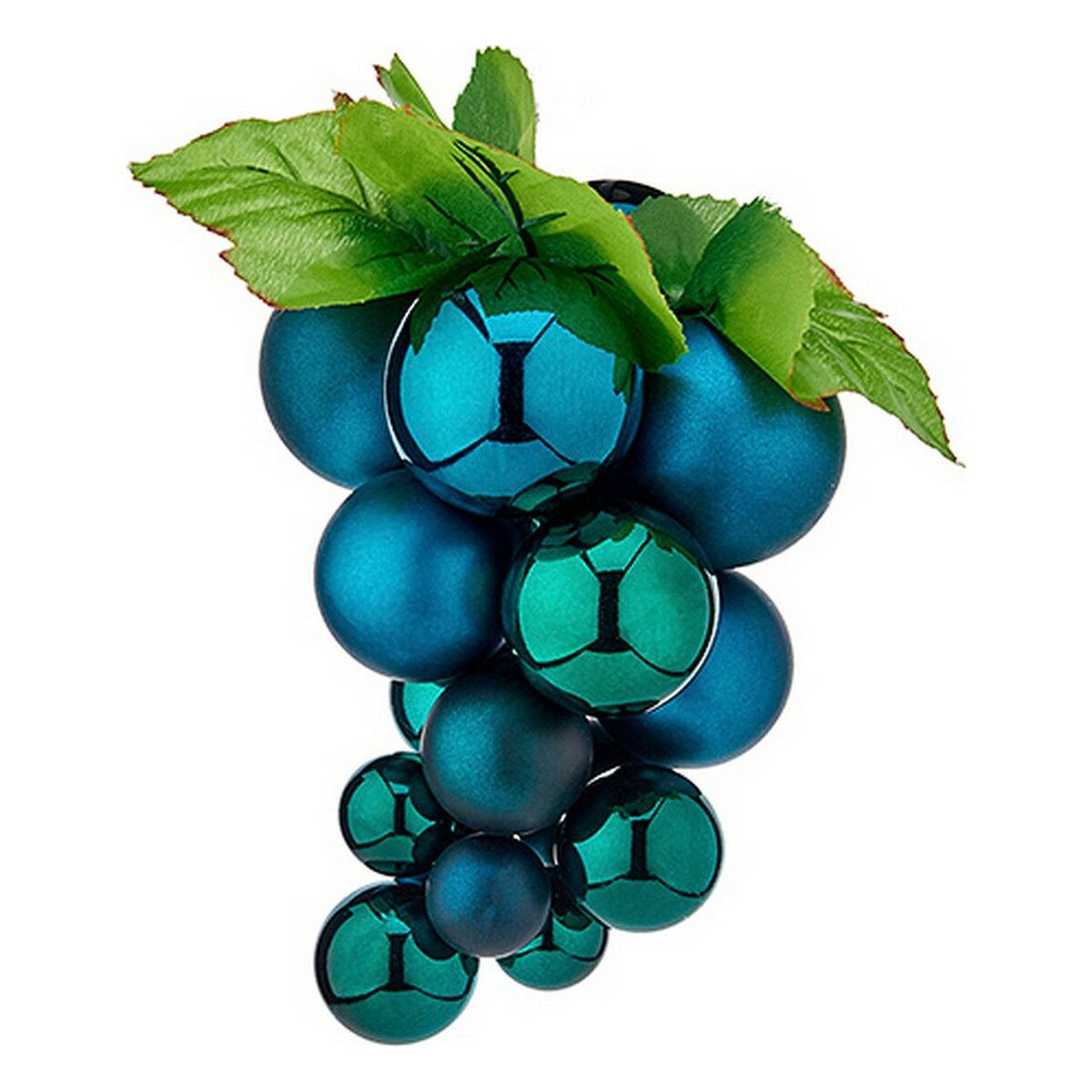 Bola de Navidad Azul Plástico Uvas