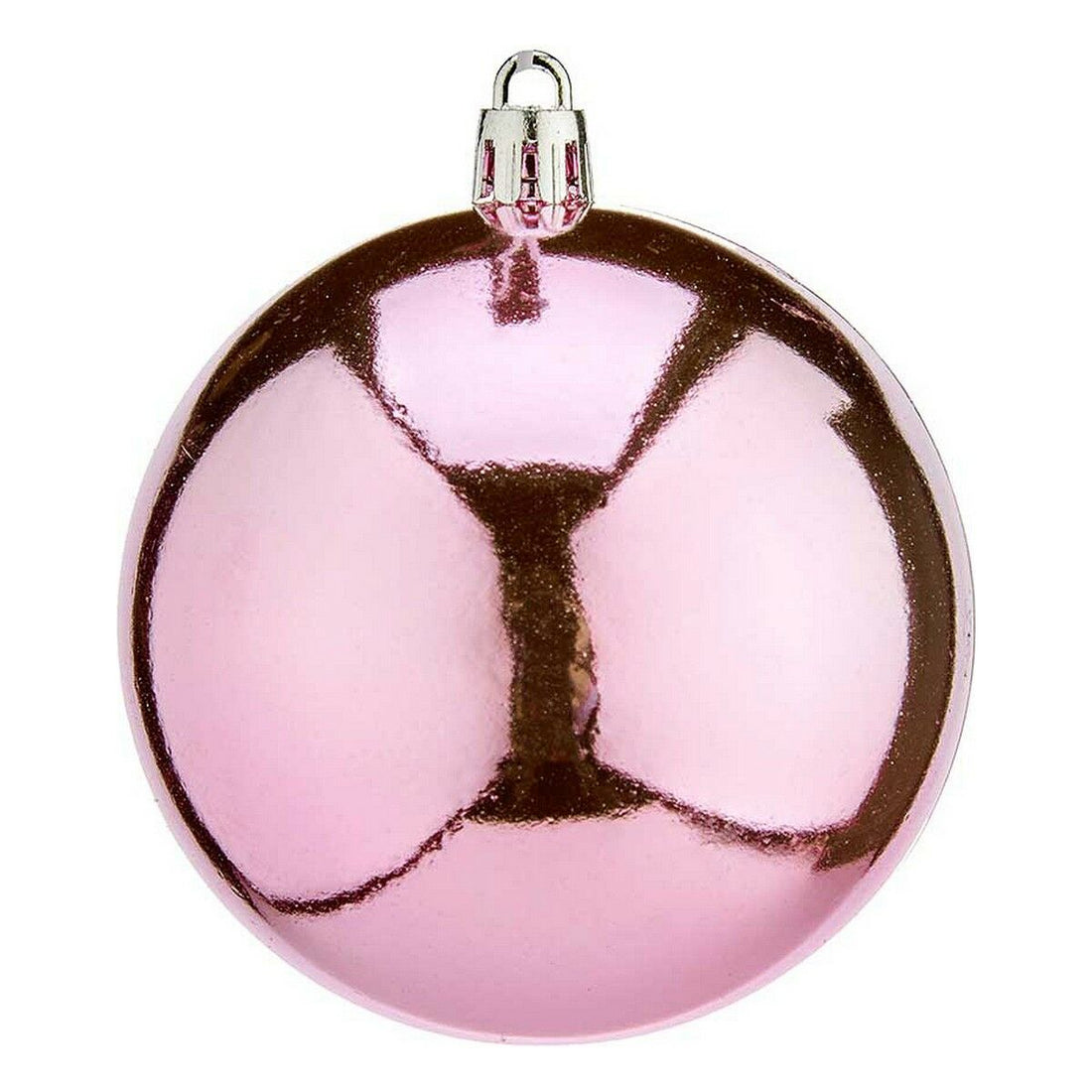 Bolas de Navidad K1912475-4 Rosa Plástico Ø 8 cm 16 Unidades