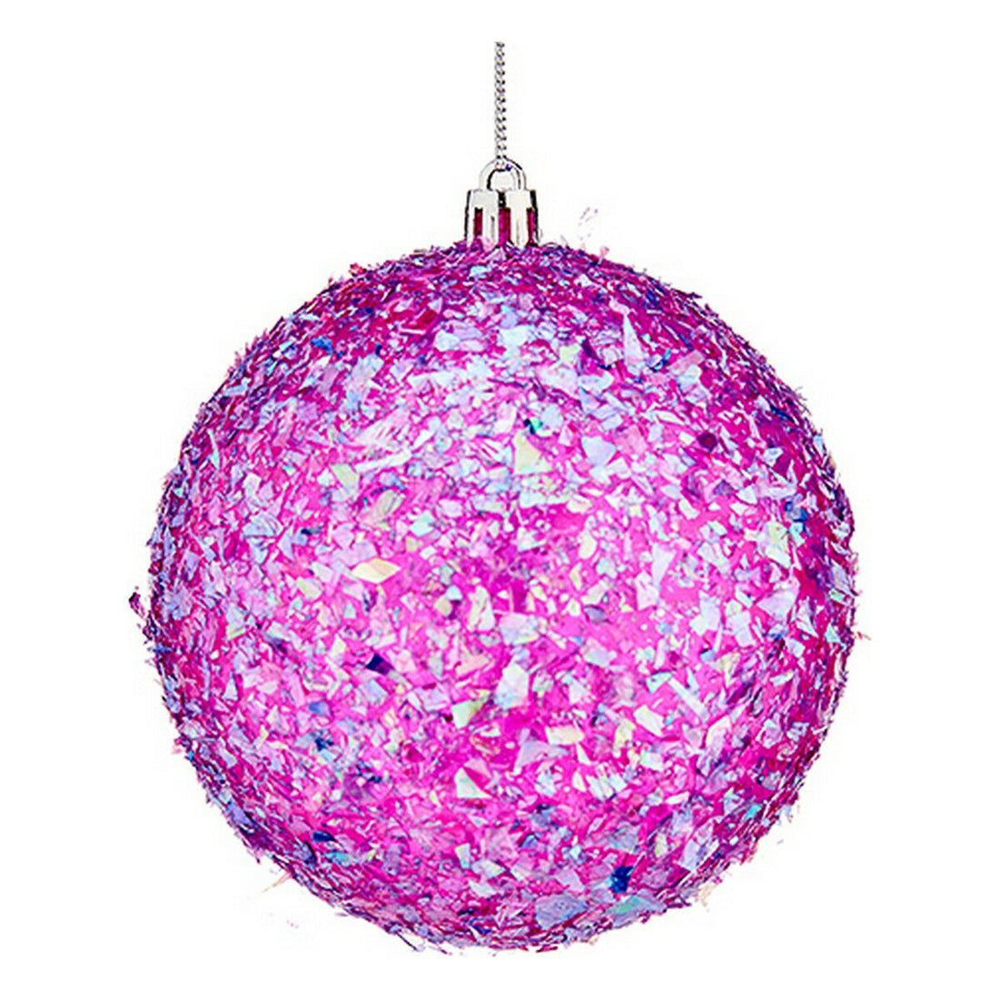 Bolas de Navidad Morado Ø 10 cm 6 Unidades
