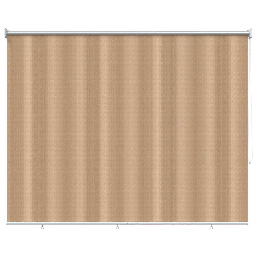 vidaXL Persiana enrollable de exterior 205(ancho)x140(alto)cm beige