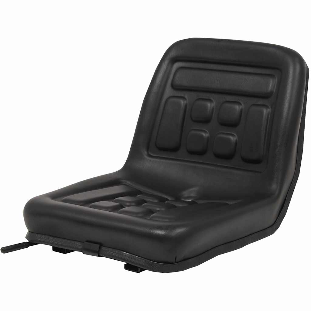 vidaXL Asiento de tractor universal negro
