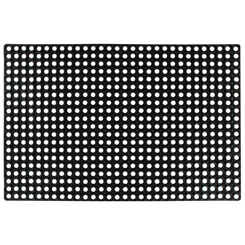 vidaXL Alfombra de goma 16 mm 80x120 cm