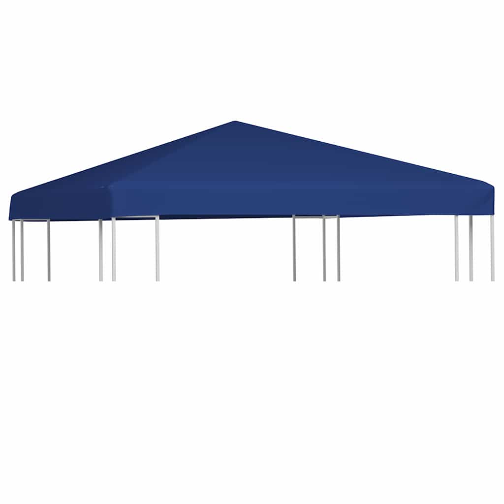 vidaXL Toldo de cenador 310 g/m² 3x3 m azul