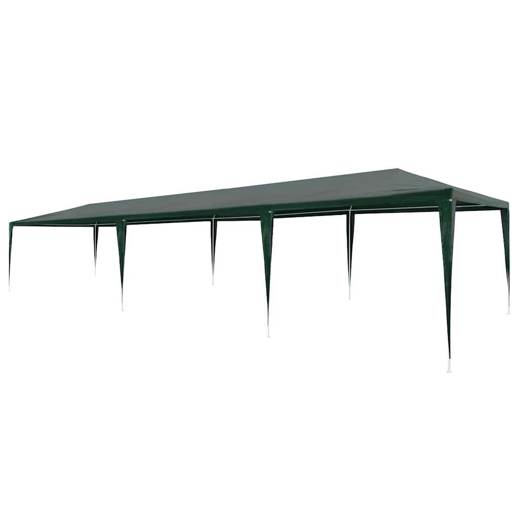 vidaXL Carpa para fiestas PE verde 3x9 m