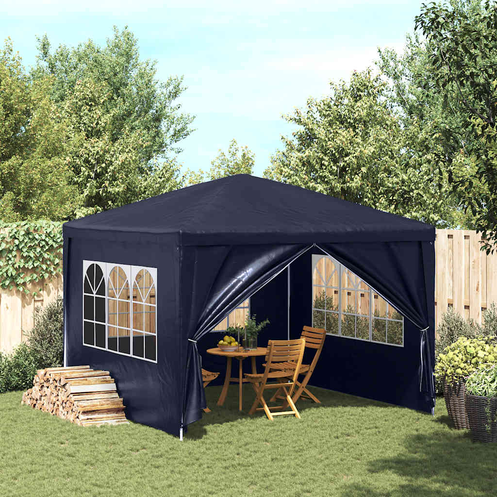 vidaXL Carpa para celebraciones azul 3x3 m