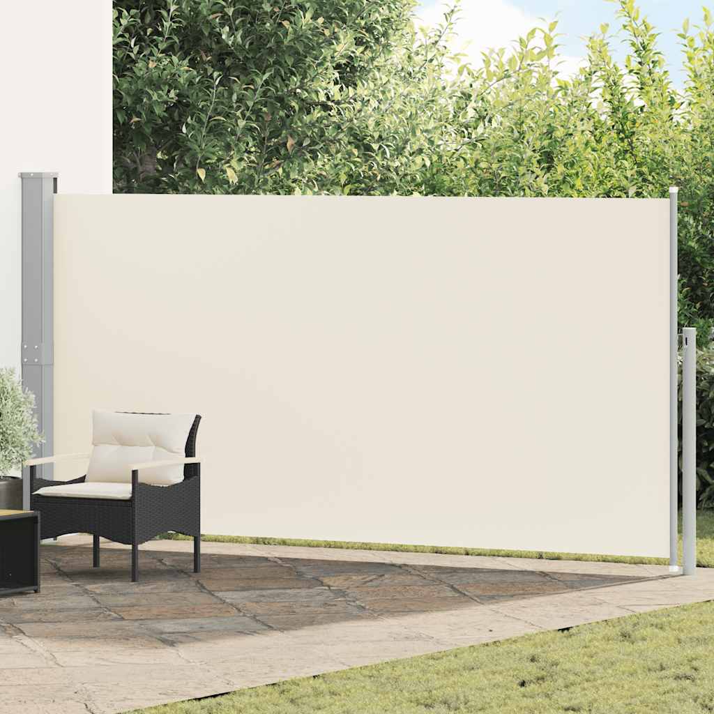 vidaXL Toldo lateral retráctil 160x514 cm crema
