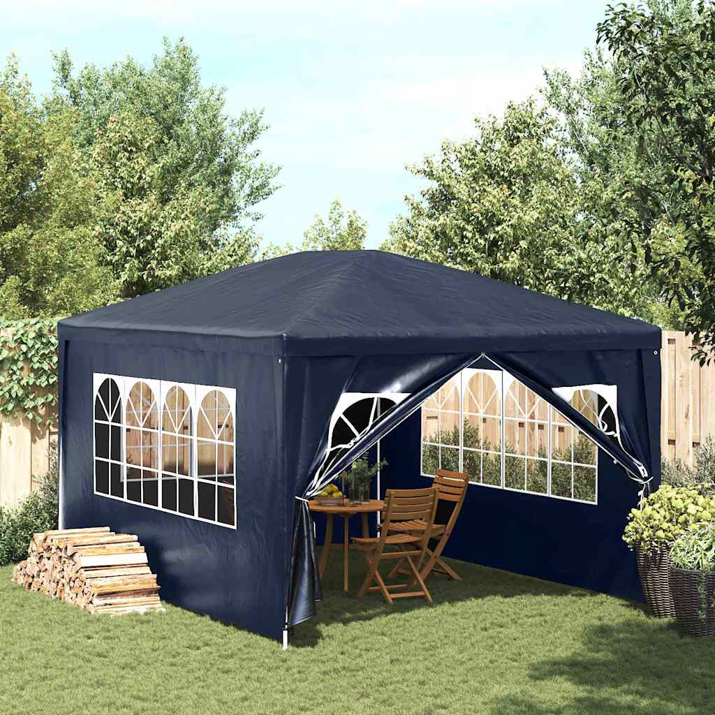 vidaXL Carpa para fiestas azul 3x4 m