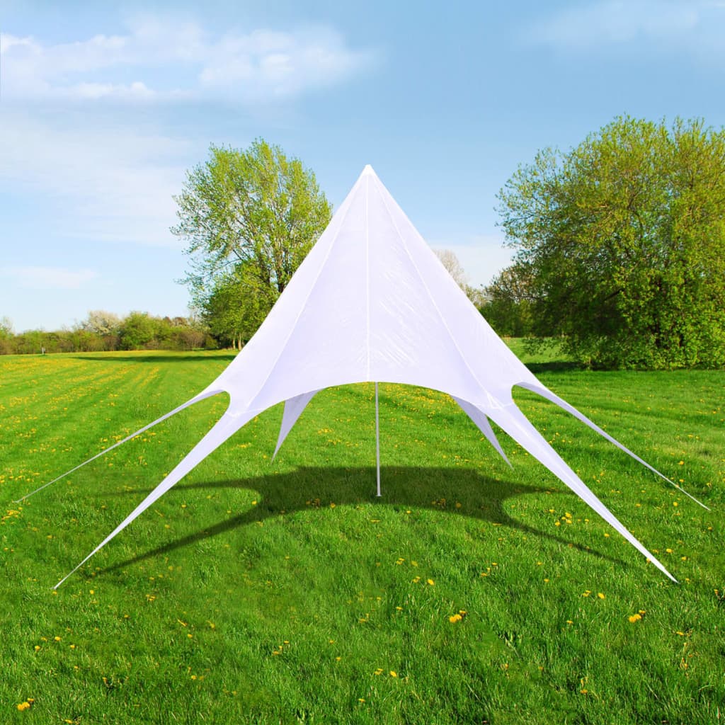 vidaXL Cenador hexagonal Star Garden Pavilion 12 m
