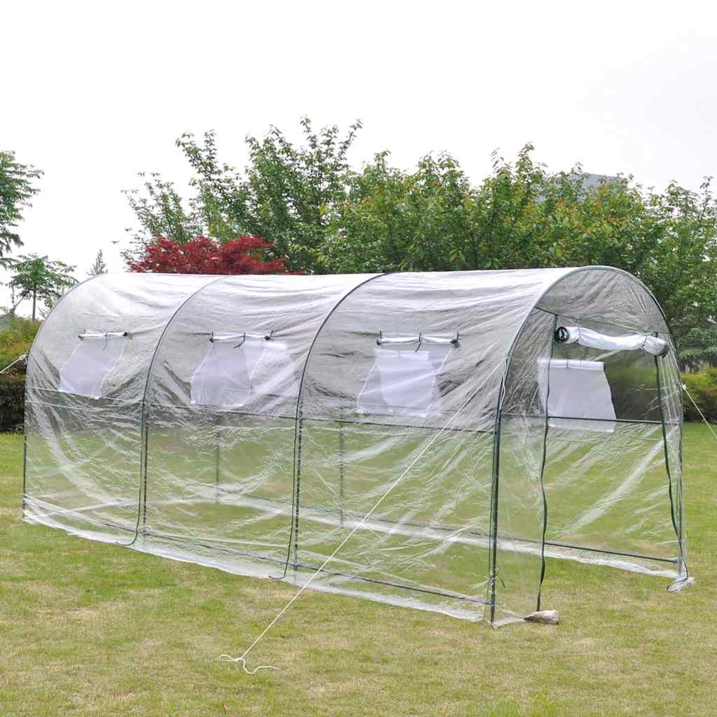 vidaXL Invernadero de exterior grande portátil jardinería plantación